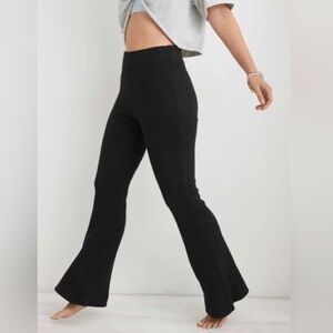 Aerie Waffle Knit Flare Pants